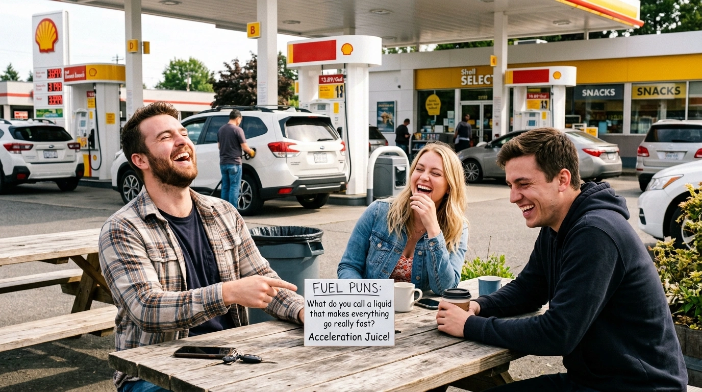 Short Fuel Puns